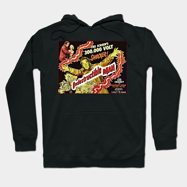 Indestructible Man_hrzntl Hoodie by SciFi_Kaiju_Guy